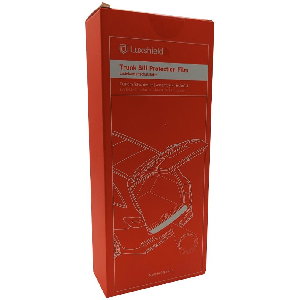 Mercedes W205 Car Rear Trunk Bumper Anti-scratch Clear Protection Film Full Set